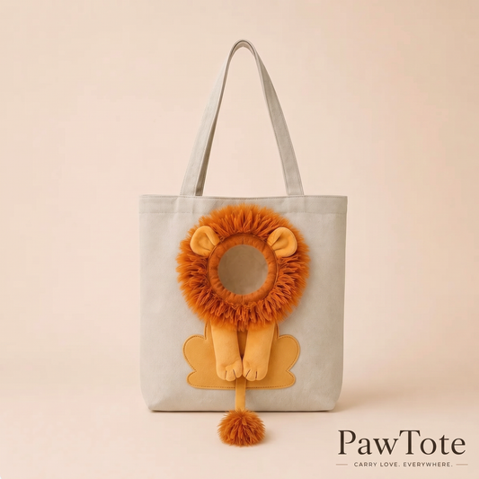 PawTote™ Lion Shoulder Bag